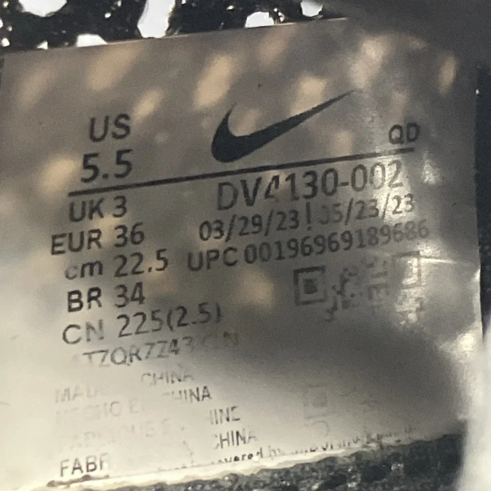 Nike ZoomX Vaporfly Next% 3 - Women's Size 5.5 'Black Gold Grain' (DV4130-002)